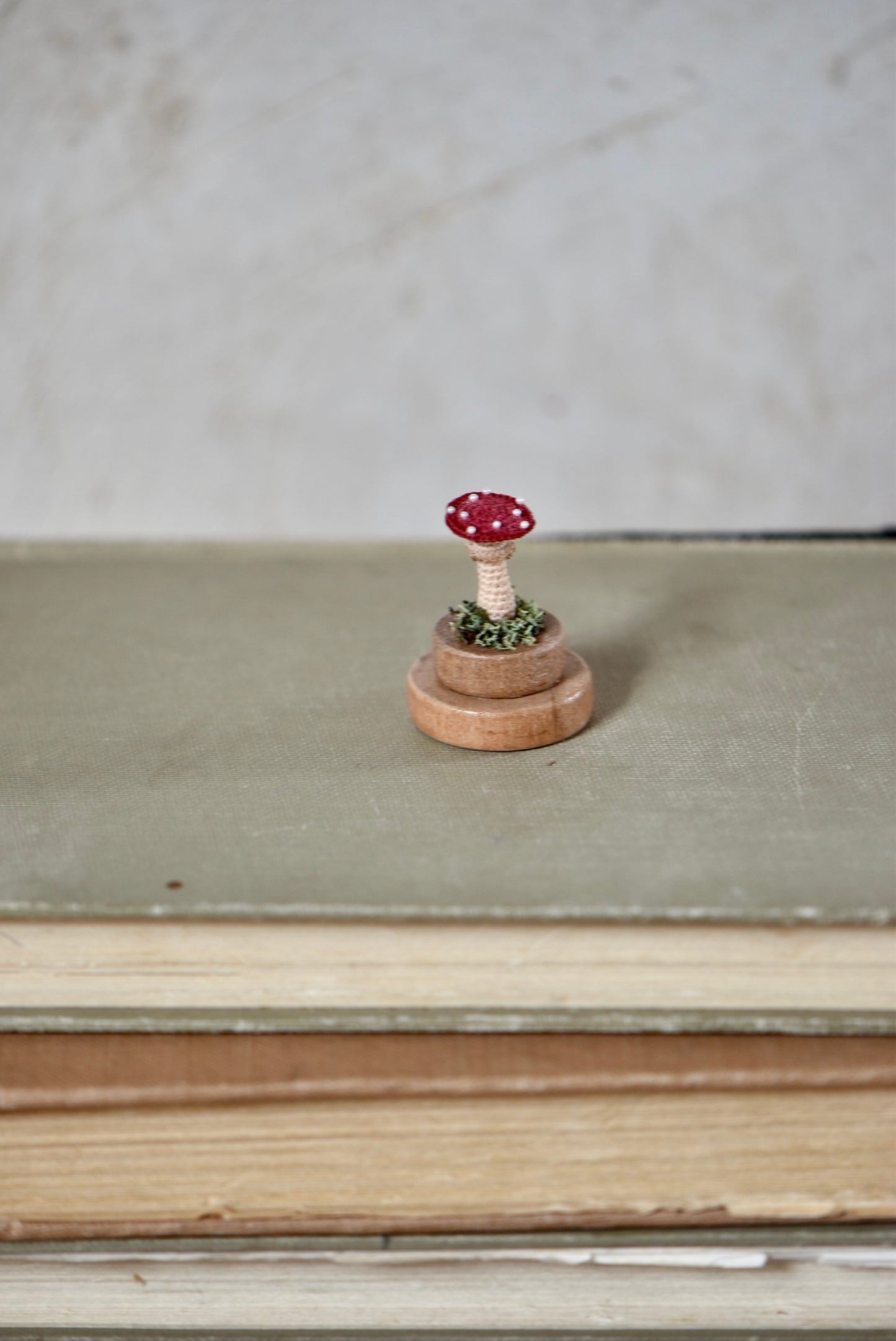 Made to order - Hancrocheted Tiny Mushroom - By Tiny Bells of the Prairie
