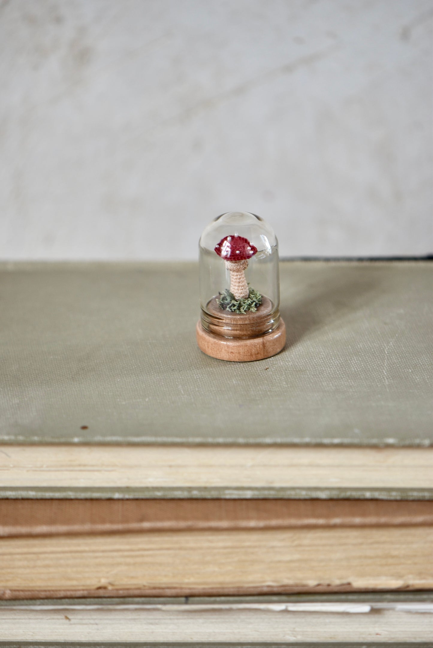 Made to order - Hancrocheted Tiny Mushroom - By Tiny Bells of the Prairie