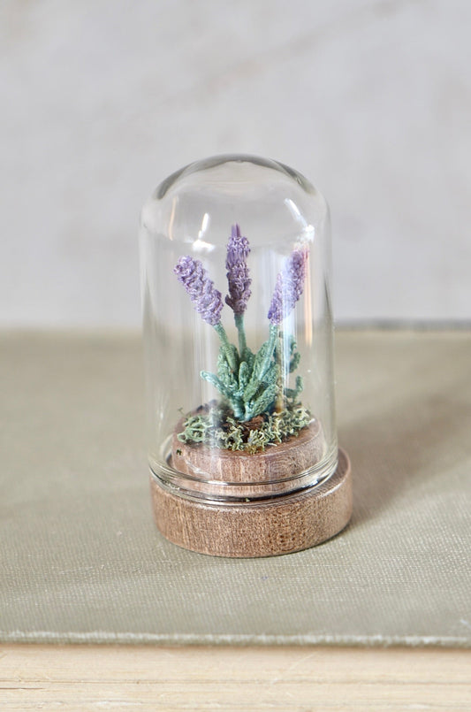 Hancrocheted Tiny Lavander Flowers