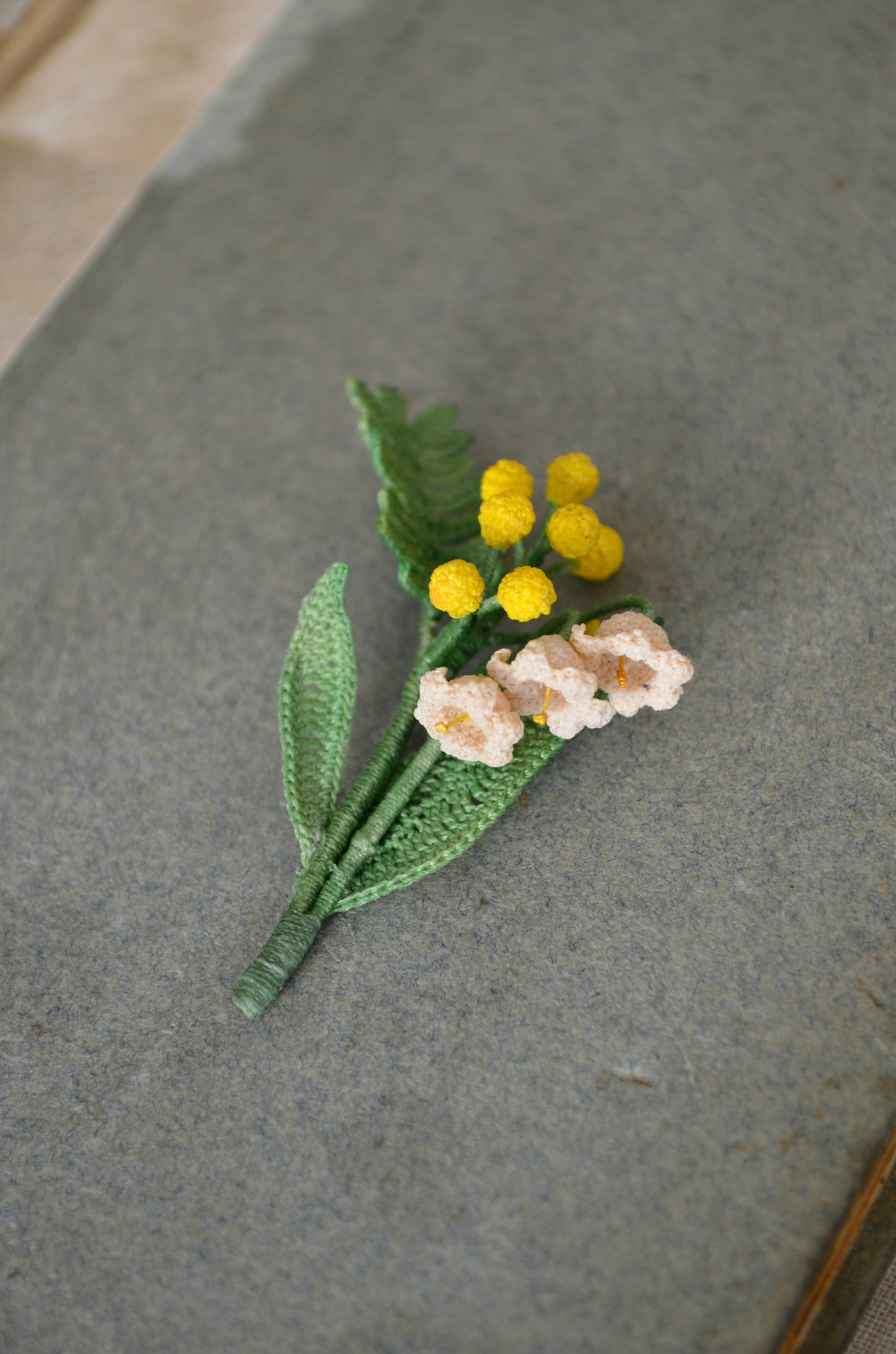 Bouquet of Flowers  - By Tiny Bells of the Prairie - Hancrocheted