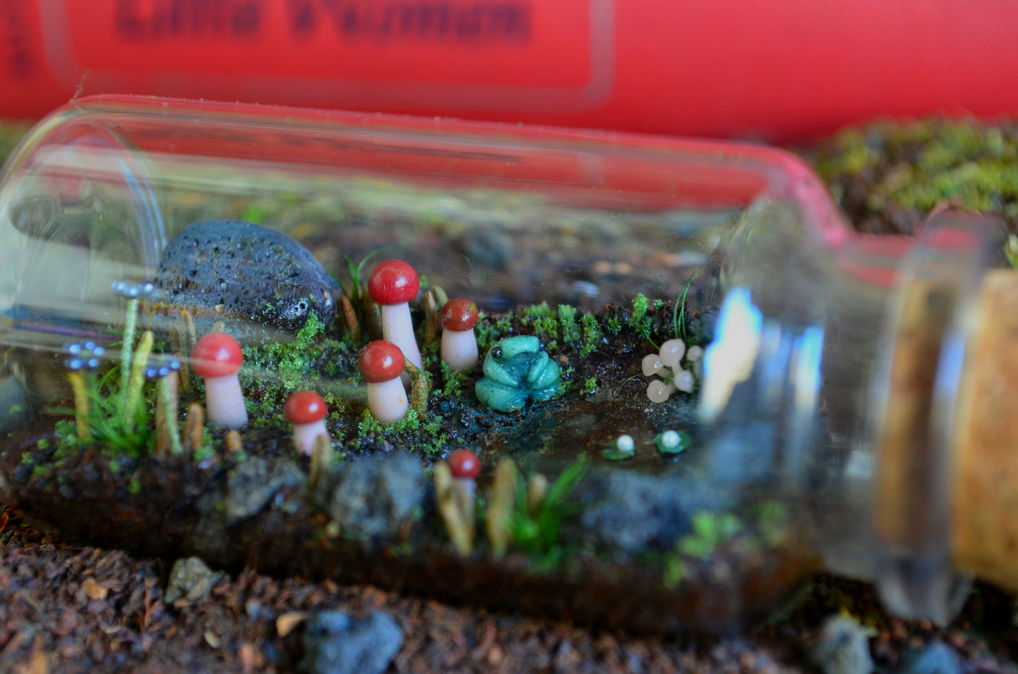 Bottle Diorama - Pond’s Edge