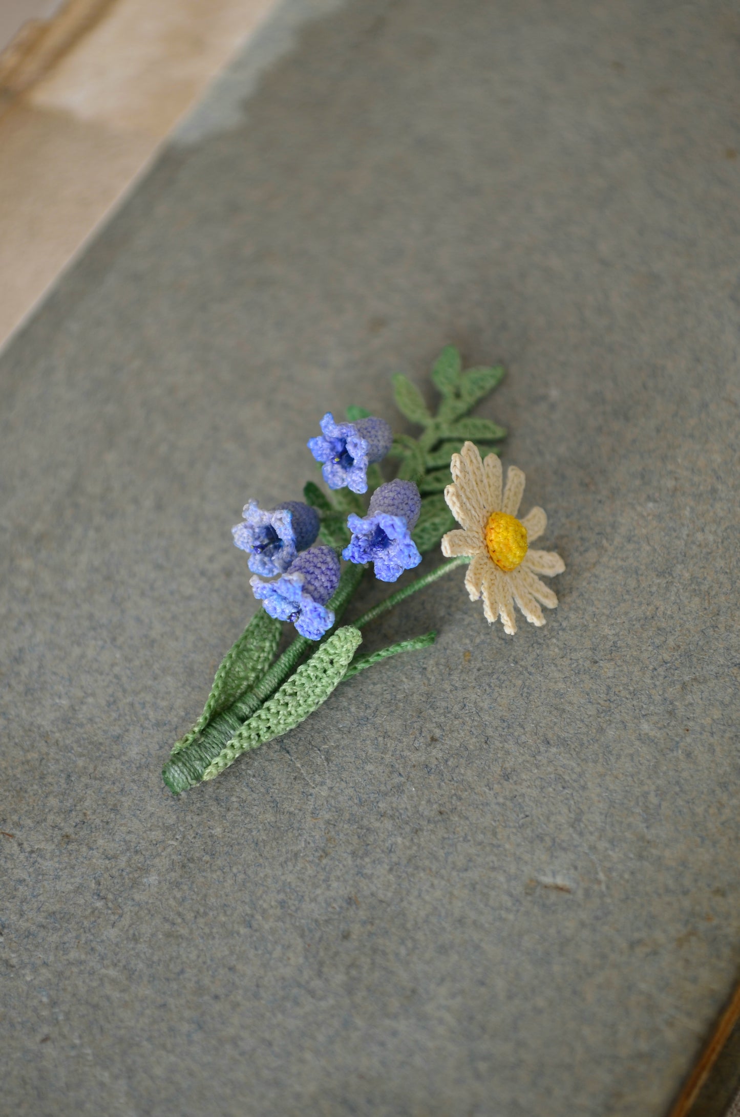 Bouquet of Flowers  - By Tiny Bells of the Prairie - Hancrocheted