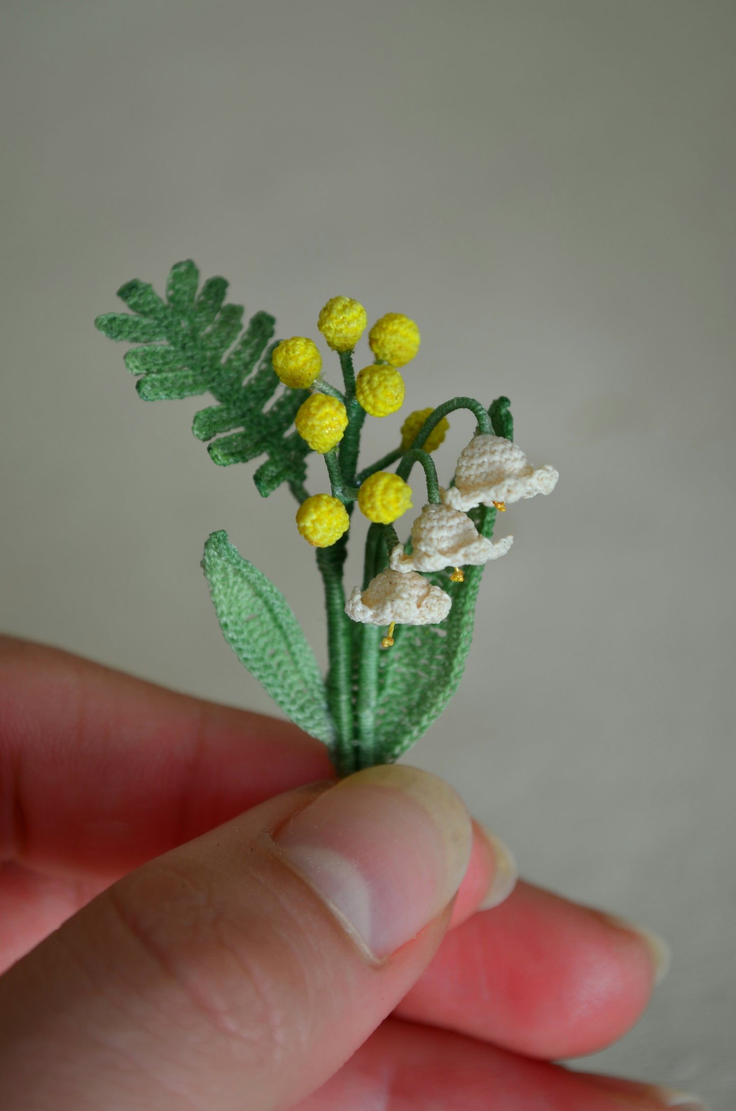 Bouquet of Flowers  - By Tiny Bells of the Prairie - Hancrocheted