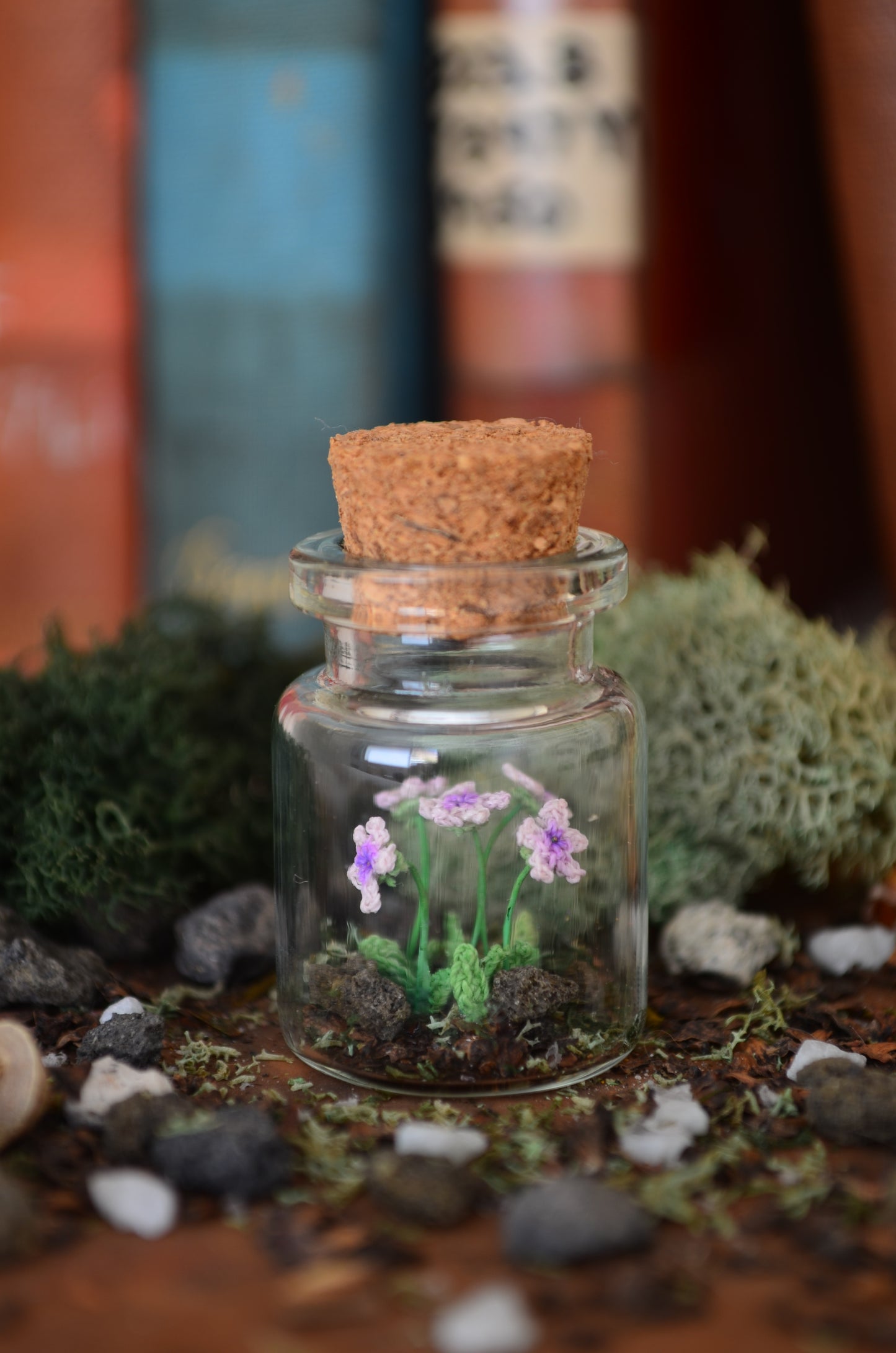 Hancrocheted Tiny Tiny Flowers - By Tiny Bells of the Prairie