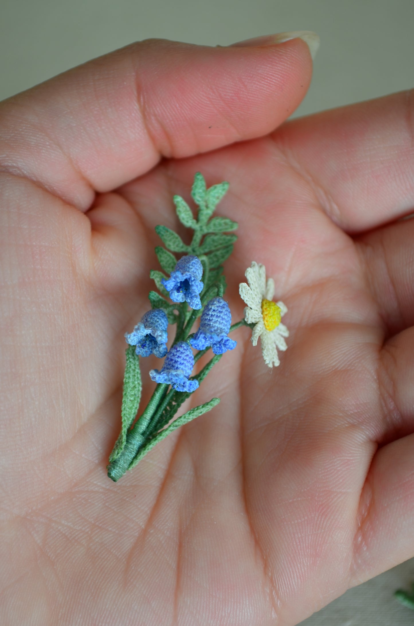 Bouquet of Flowers  - By Tiny Bells of the Prairie - Hancrocheted