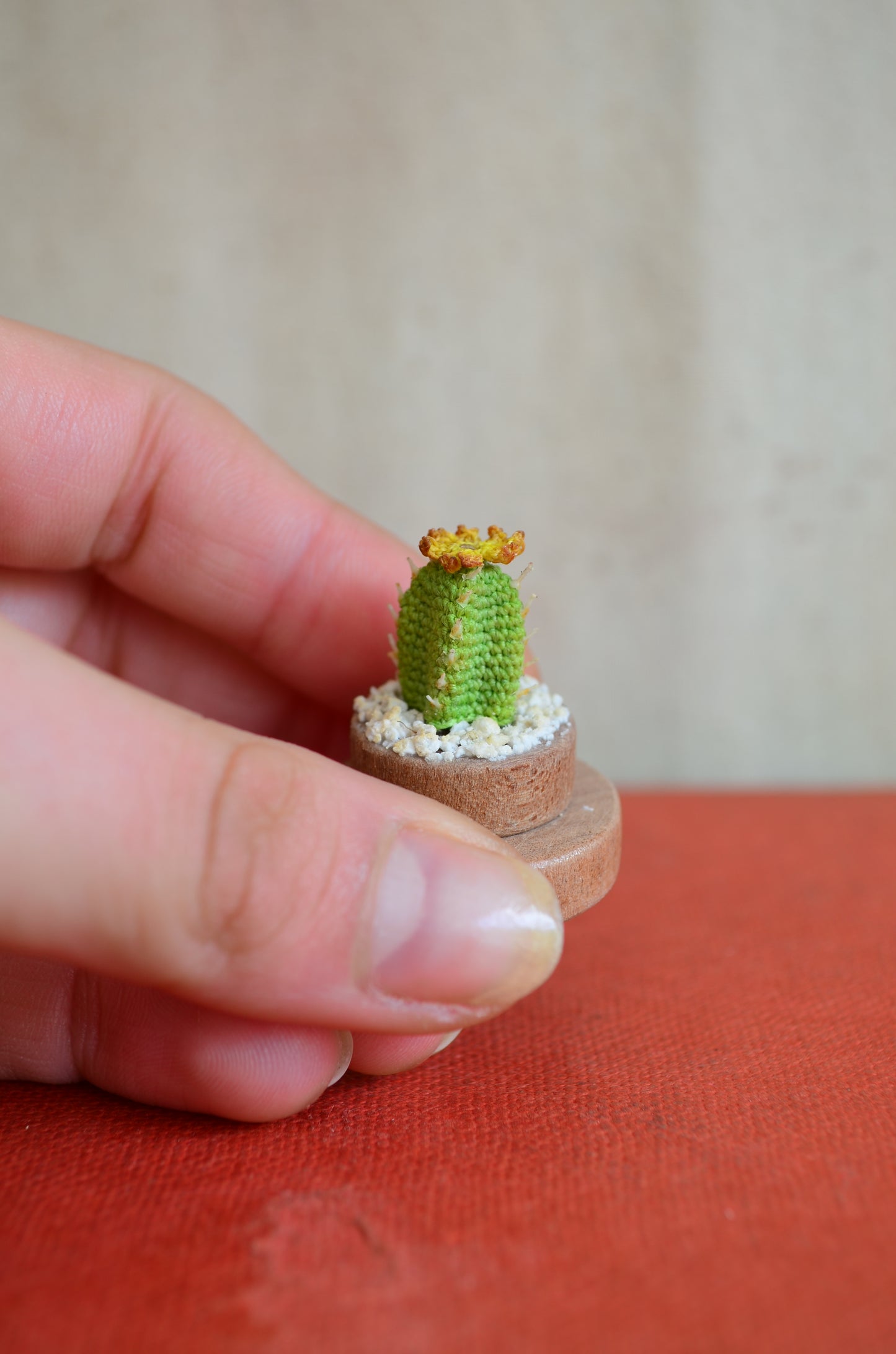 Mini Cactus – Micro Crochet - by Tiny bells of the prairie